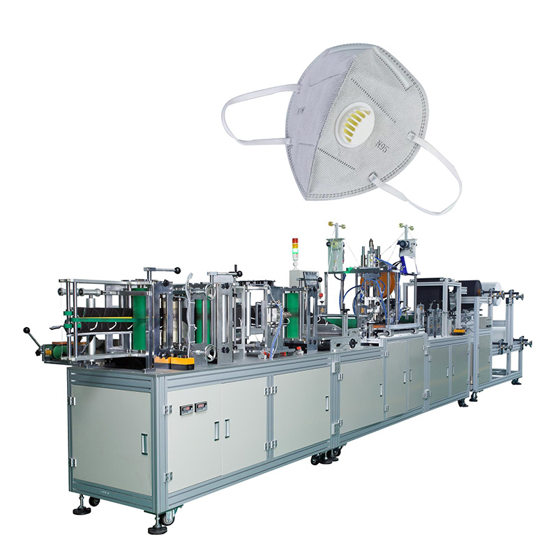 Fully Automatic N95 Non Woven Face Mask Making Machine MKM-12