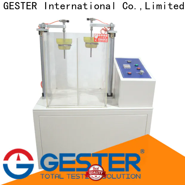 GESTER electronic shoe material test equipment supplier for she