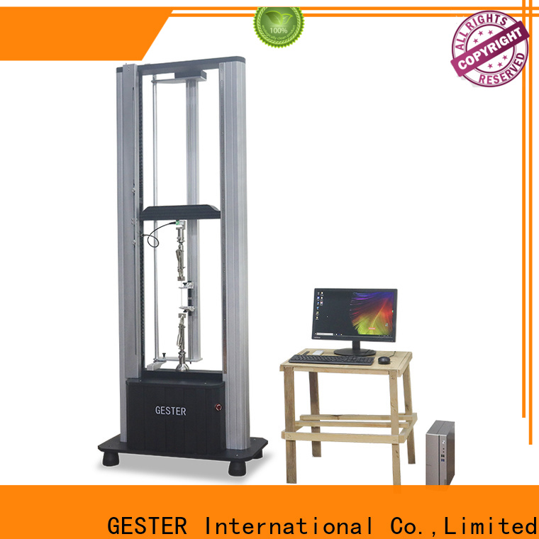 GESTER computerized universal testing machine supplier for fabric