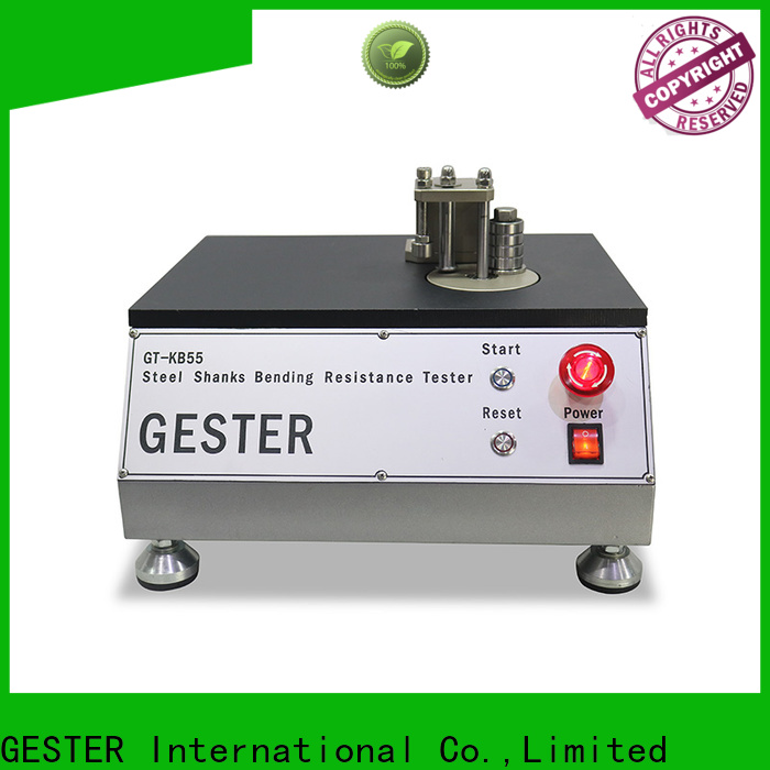 GESTER Customized shoe material test equipment price list for shoe material