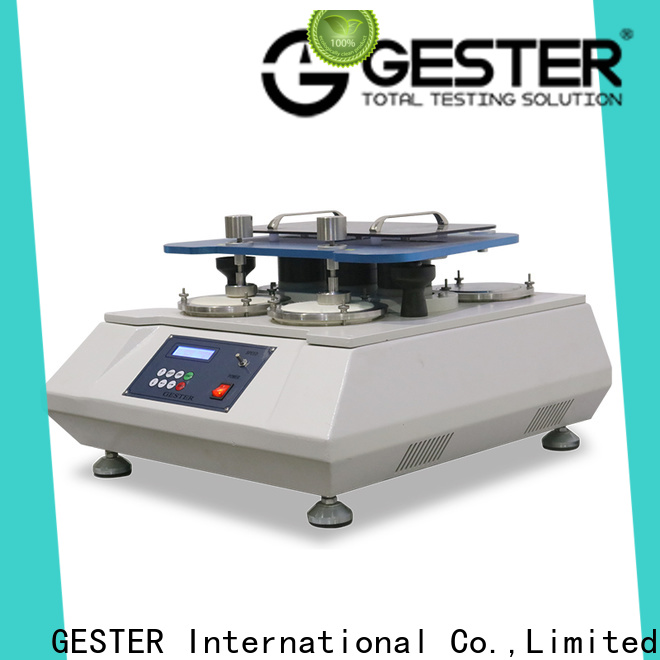 GESTER universal martindale abrasion tester price manufacturer for footwear