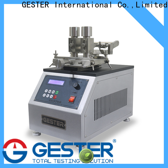 GESTER Leather Testing Equipment supplier for material