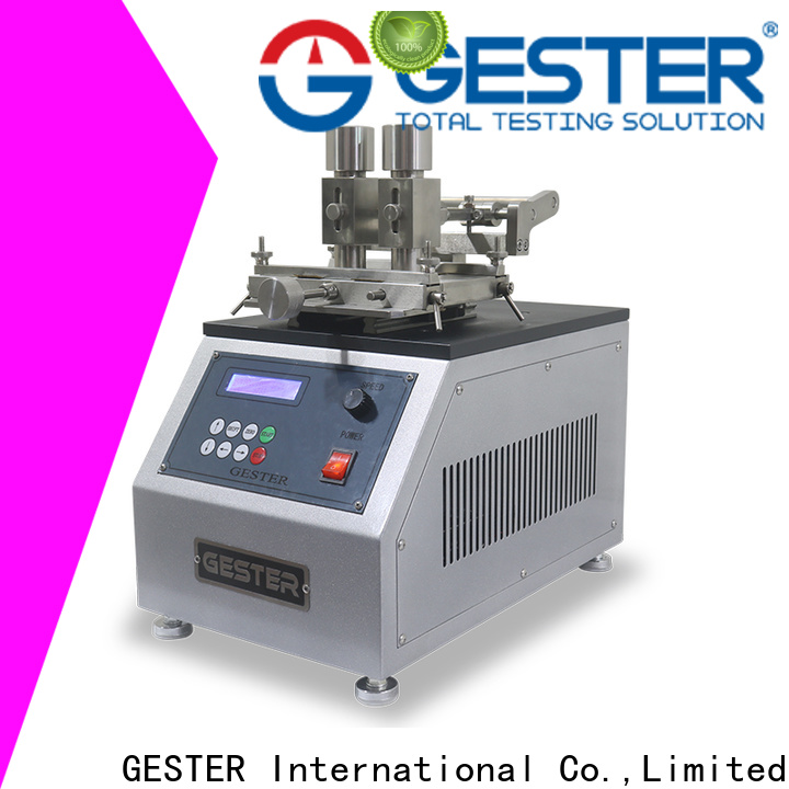 GESTER rubber EN 388 Martindale Abrasion Tester price for shoe