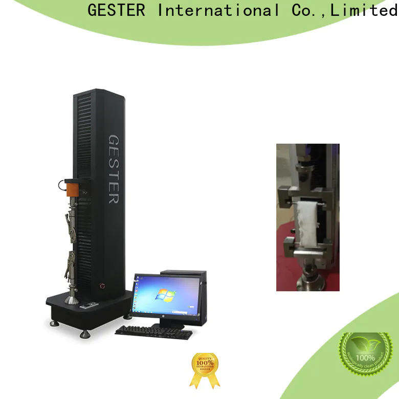 GESTER hydraulic bursting strength tester supplier for textile