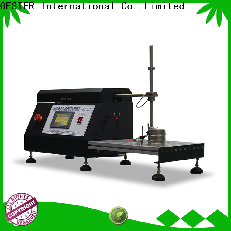 GESTER abrasion tester price supplier for shoes