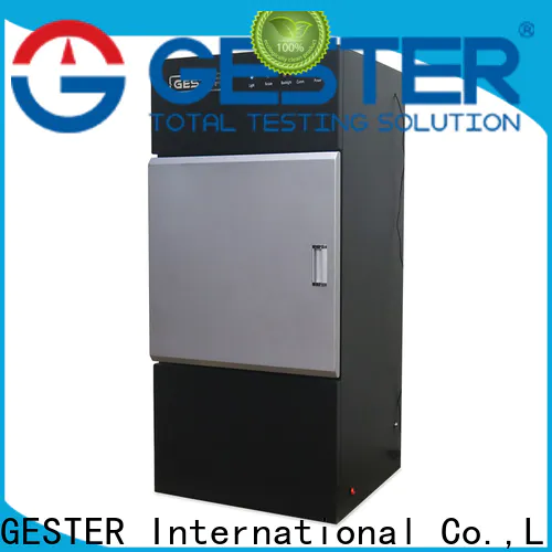 GESTER air permeability testing machine procedure for test