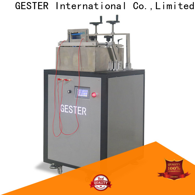 GESTER shoe material test equipment supplier for she