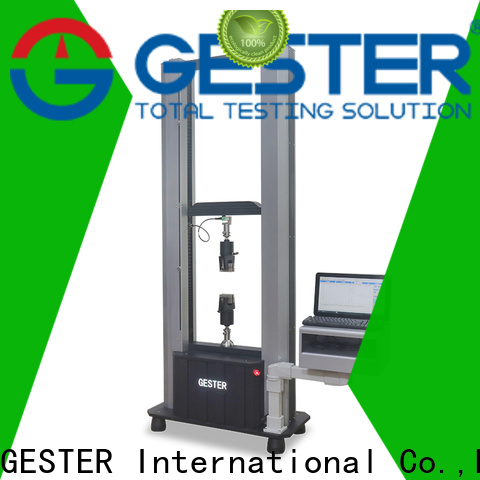 GESTER Plastic electronic tensile testing machine factory for test