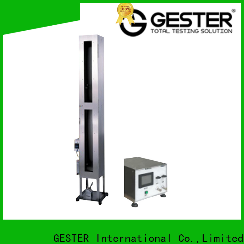 safety Vertical Flammability Chamber procedure for textile