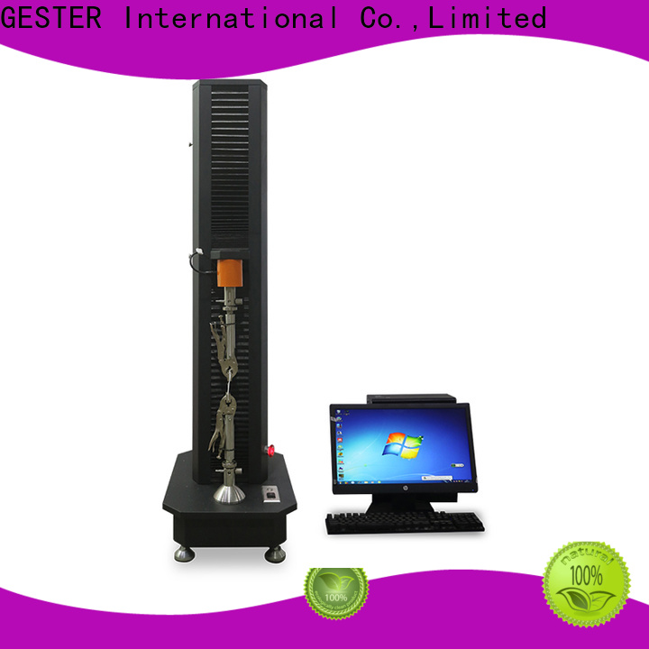 GESTER universal tensile testing machine procedure for lab