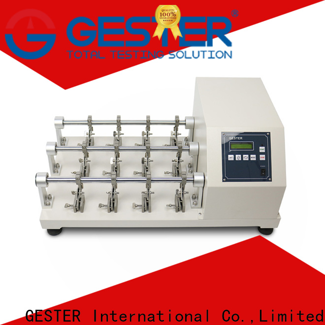 GESTER rubber Leather Testing Equipment price list for leather