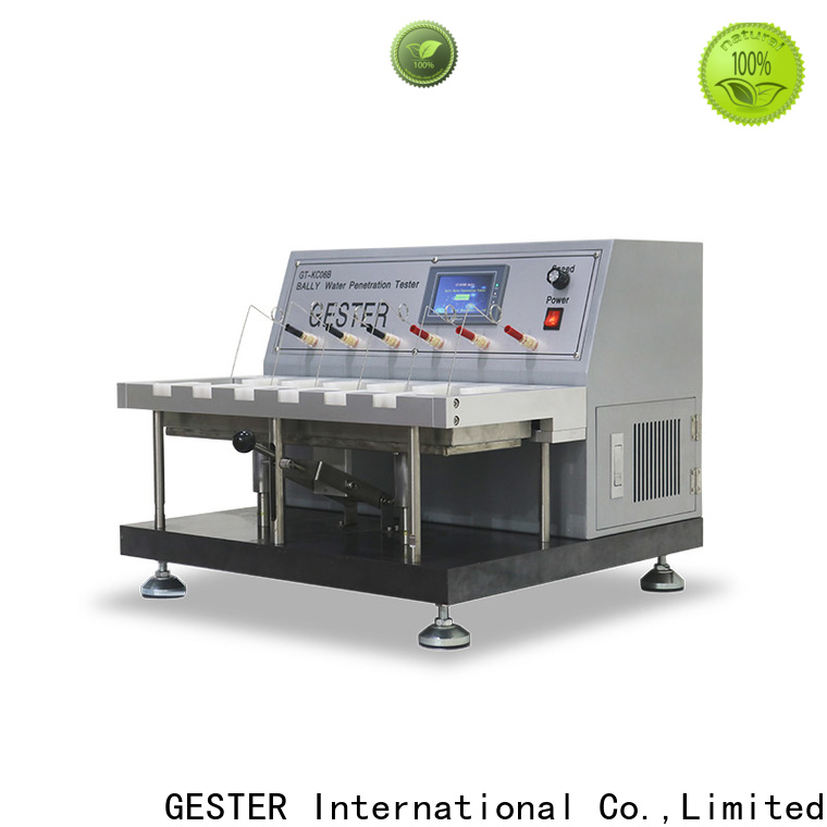 GESTER Leather Testing machine supplier for leather
