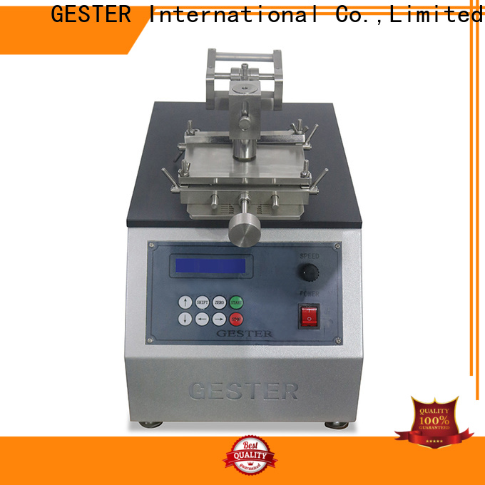 GESTER abrasion tester taber supplier for shoes