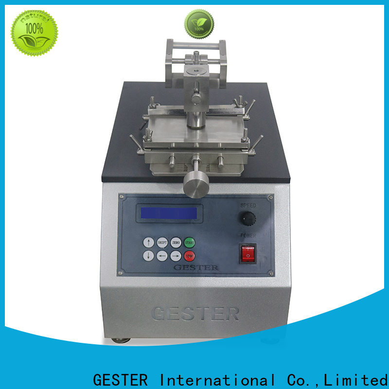 GESTER Leather Testing machine for sale for test