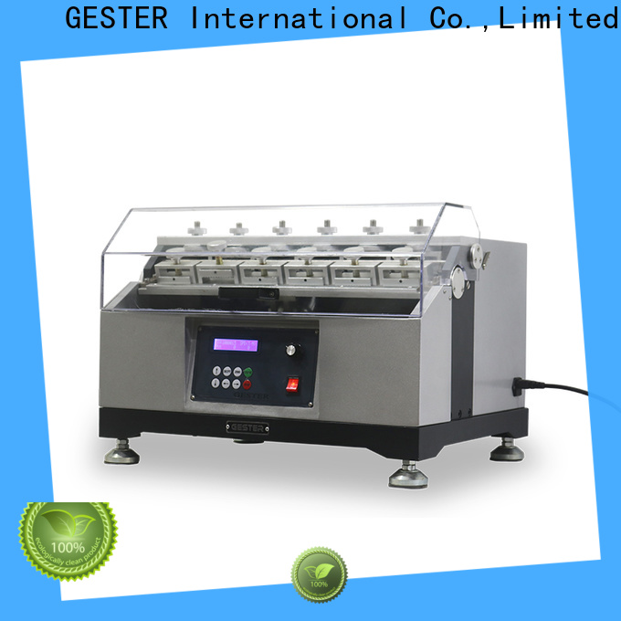 GESTER din abrasion resistance tester price list for footwear