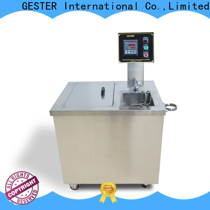 GESTER rubber Fabric Testing Machine supplier for fabric