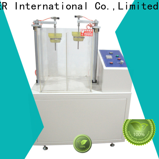 Customized water permeability test for shoe material price list for she