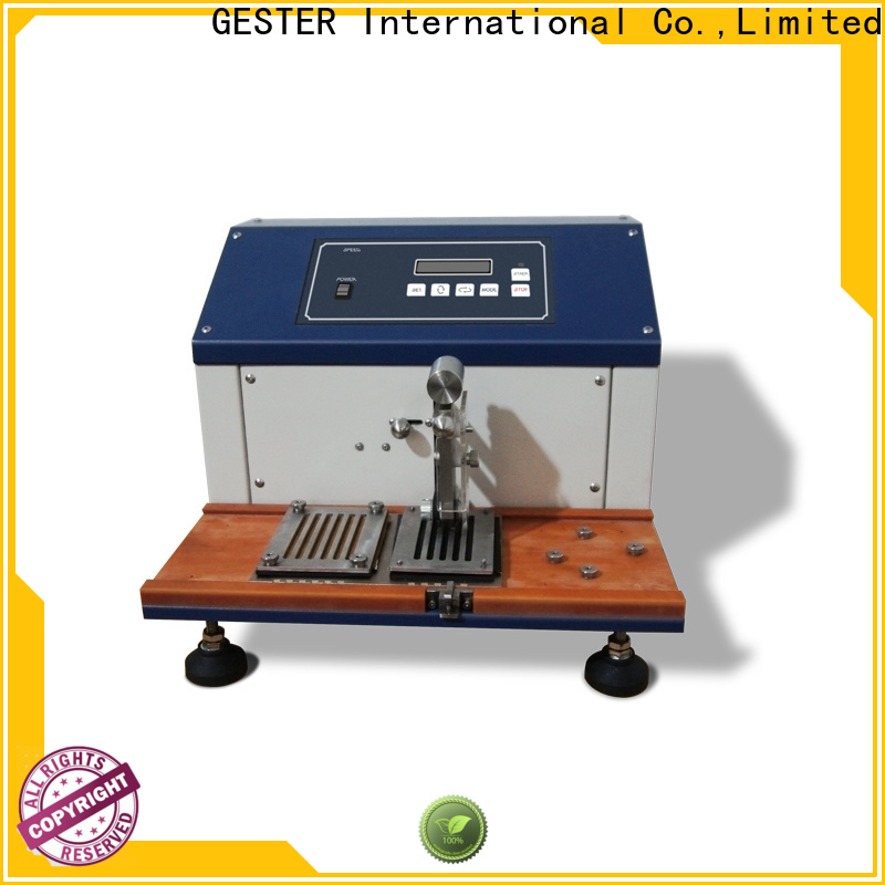 GESTER din abrasion resistance tester for sale for she