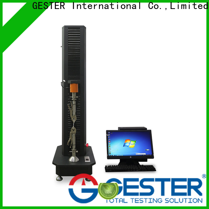 GESTER programmable computerized universal testing machine manufacturer for fabric
