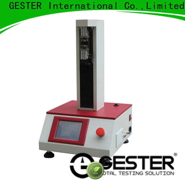 GESTER High Precision fiber tensile testing machine supplier for lab