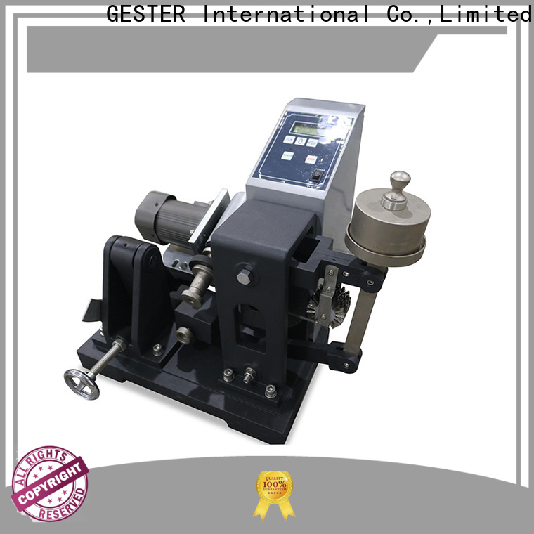 GESTER Bally Resistance Flexing Tester procedure for shoe