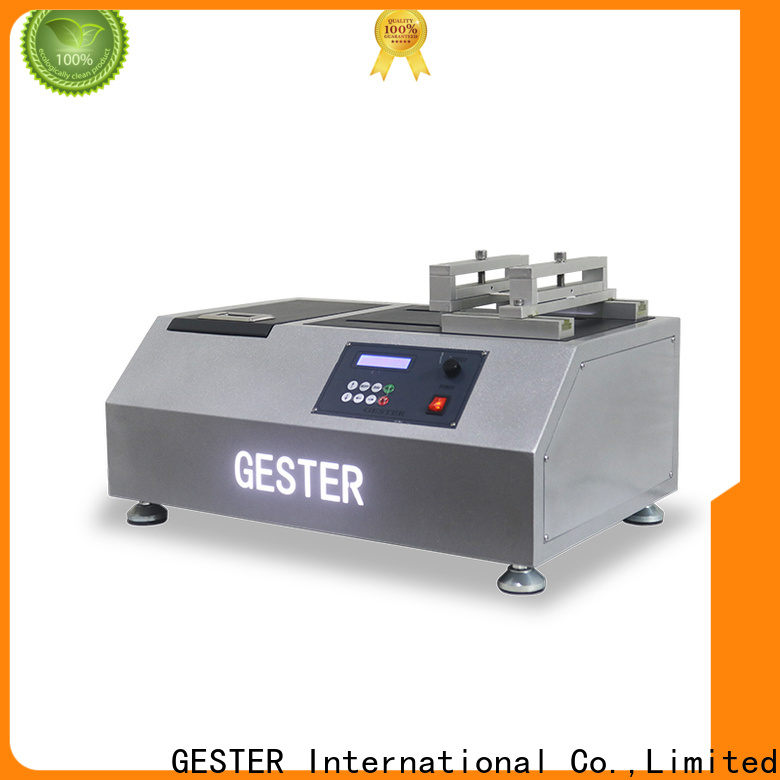 GESTER steel abrasion resistance tester supplier for lab