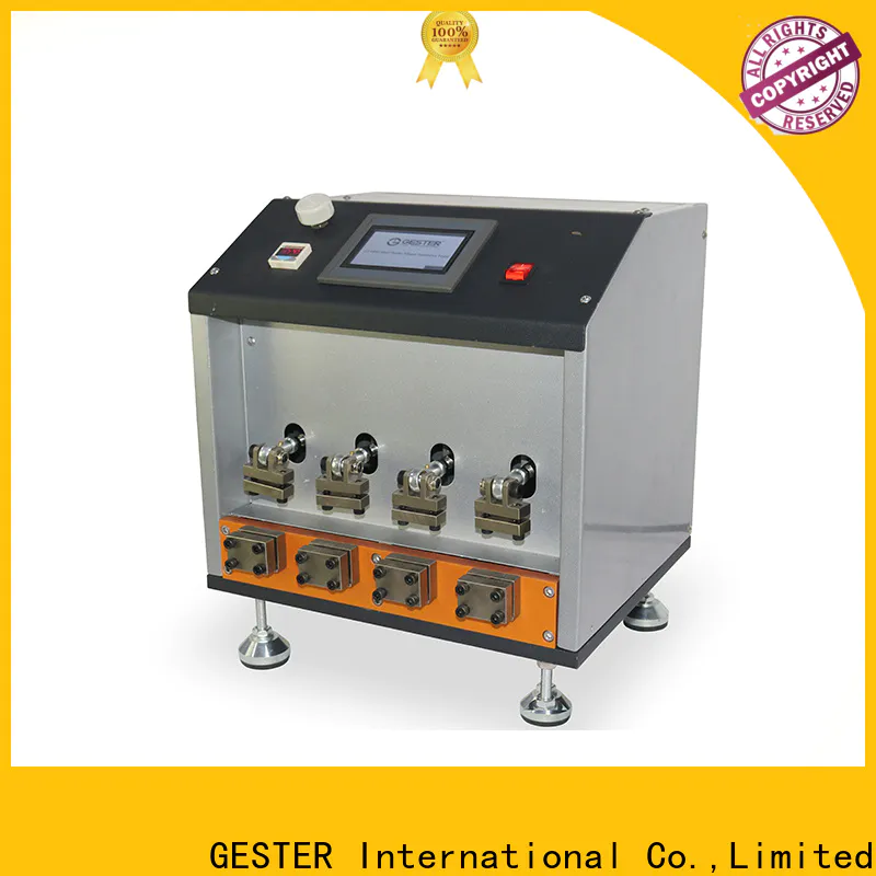 GESTER shoes flexing machine supplier for shoe material