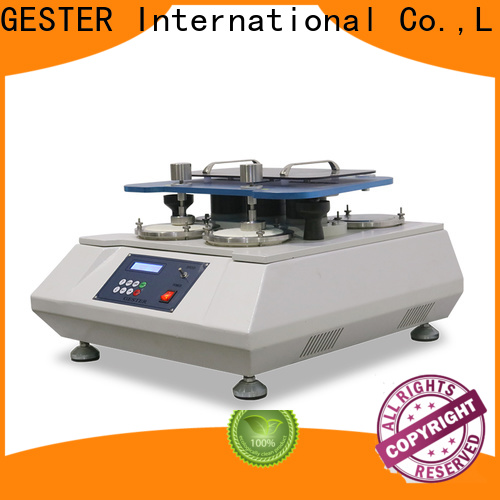 GESTER rubber Leather Testing Equipment supplier for material