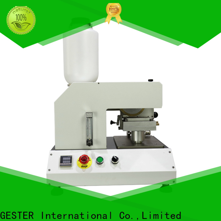 GESTER Instruments water permeability test for fabric procedure for lab