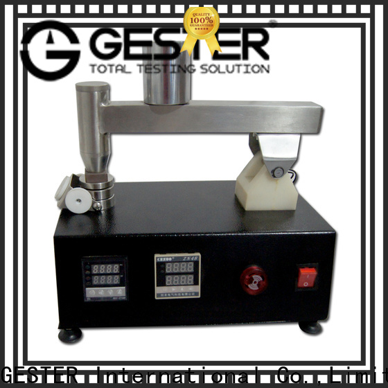 GESTER Instruments high precision universal tensile testing machine procedure for shoe