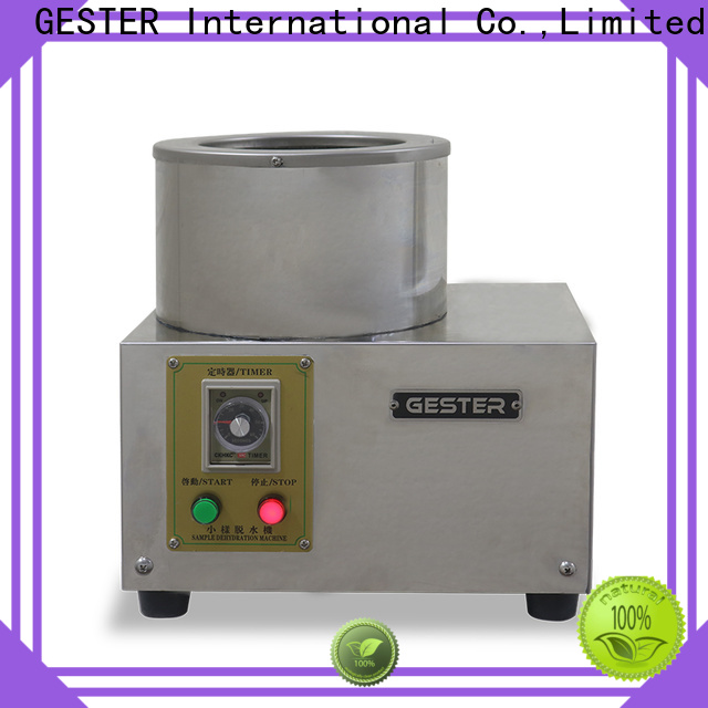 GESTER Instruments specific standard for test