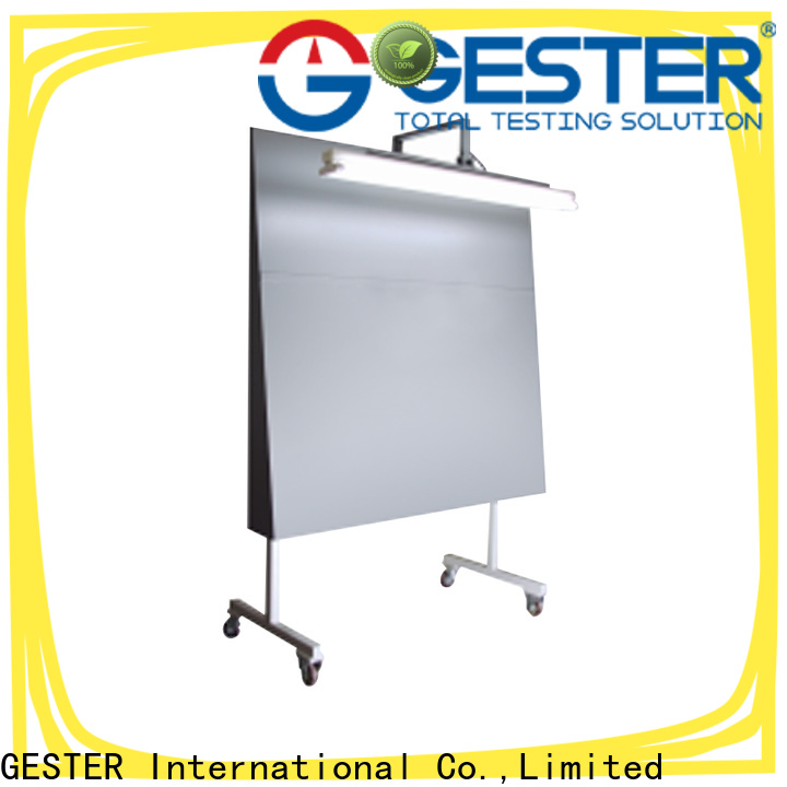GESTER Instruments Fabric Testing Machine procedure for footwear