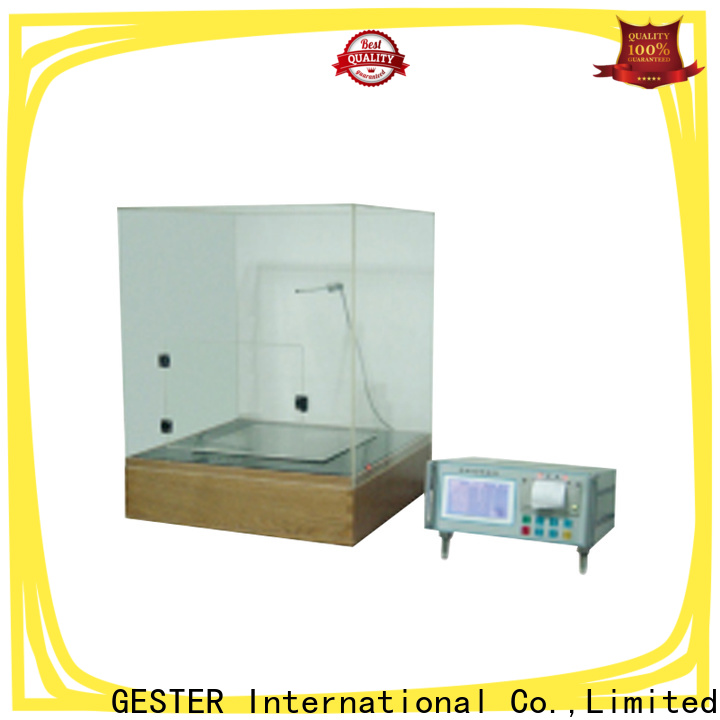 GESTER Instruments incubator oven procedure for footwear