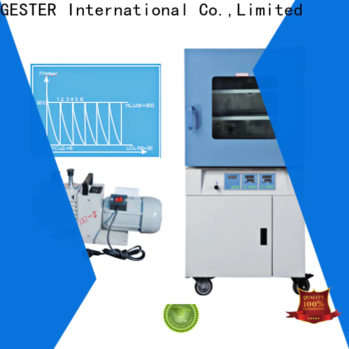 GESTER Instruments New industrial vacuum oven supply for test
