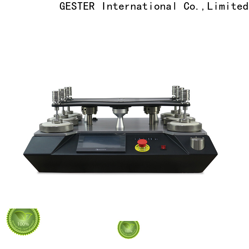 GESTER Instruments Textile Testing Machine procedure for footwear