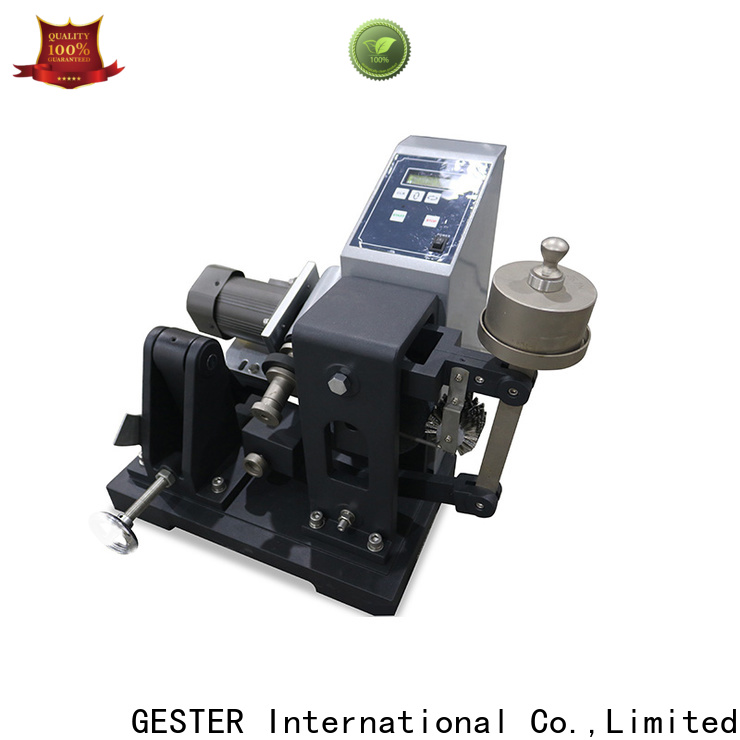 GESTER Instruments abrasion testing machine standards for fabric