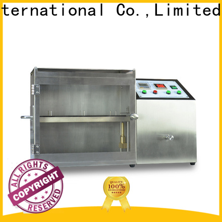 customized vertical flammability test standard for test