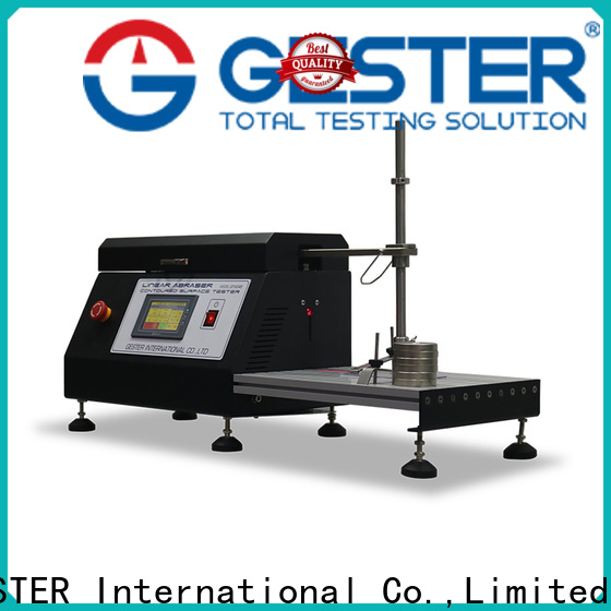 GESTER Instruments abrasion testing machine price standards for footwear