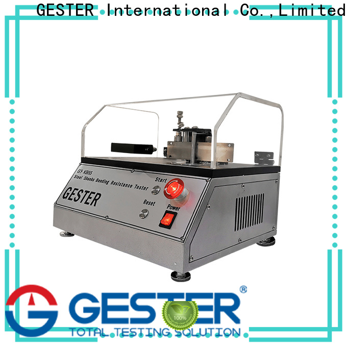 GESTER Instruments shoes flexing machine supplier for shoe material