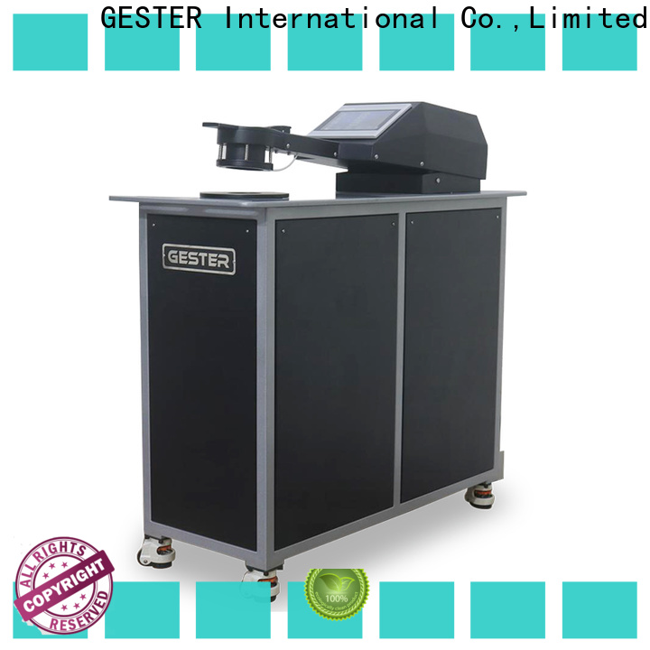 GESTER Instruments latest air permeability tester for textiles price for fabrics