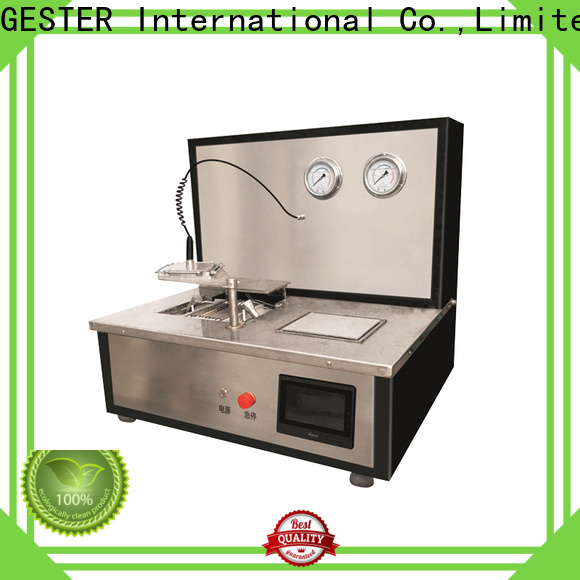 GESTER Instruments Dry State Lint Testing machine price for lab