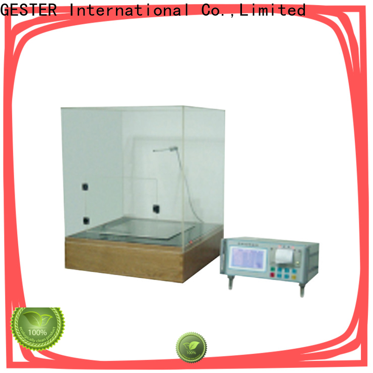 GESTER Instruments fabrics induction typed electrostatic testing machine for sale for test