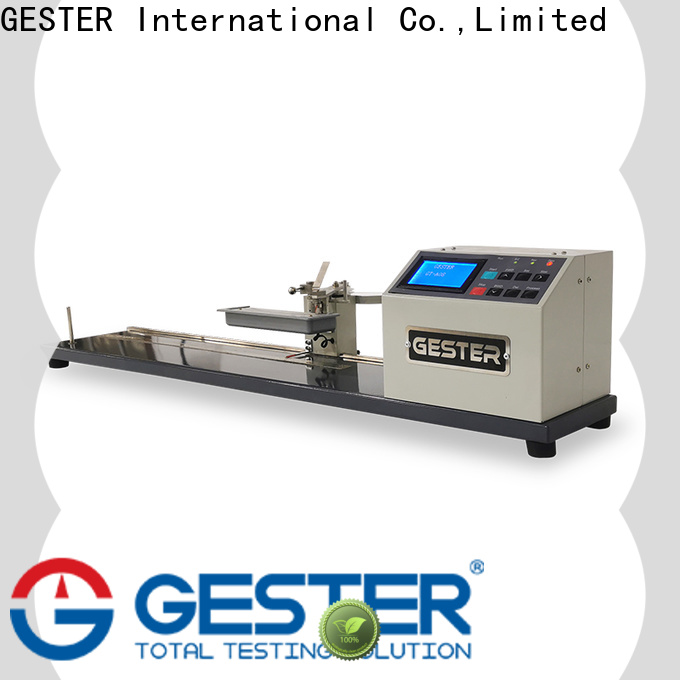GESTER Instruments dual Elmendorf Tearing Strength Tester factory for fabric