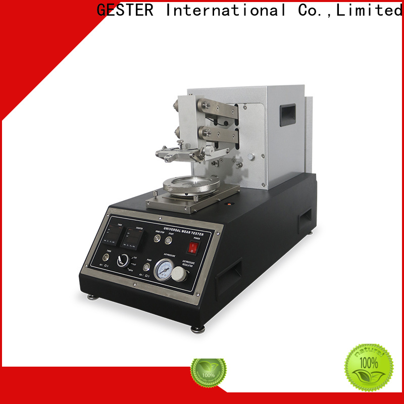 GESTER Instruments rubber Martindale Pilling Tester factory for fabric
