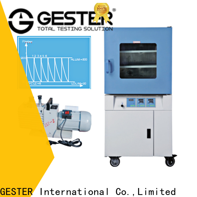 GESTER Instruments New High Vacuum Oven factory for test