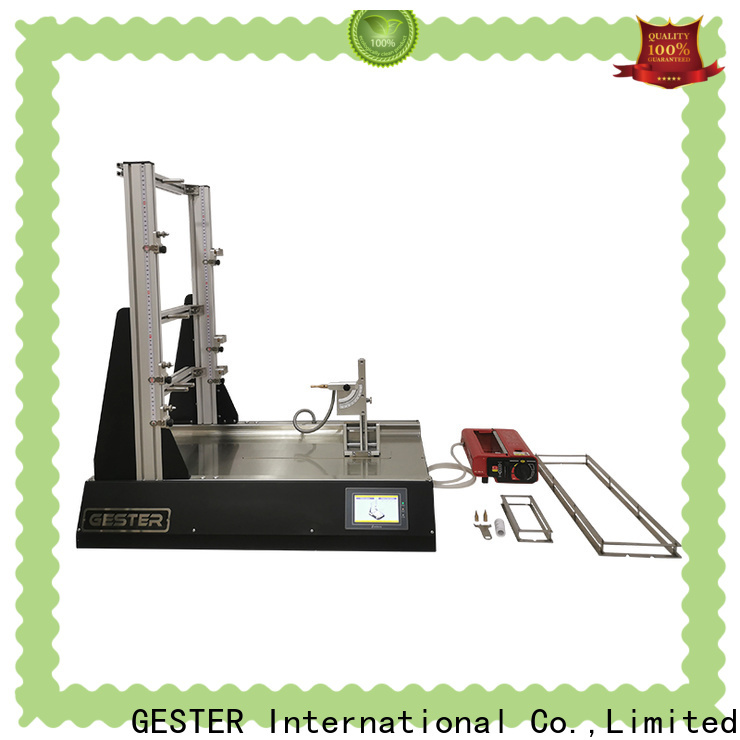 GESTER Instruments latest BS5852 Flammability Tester company for test