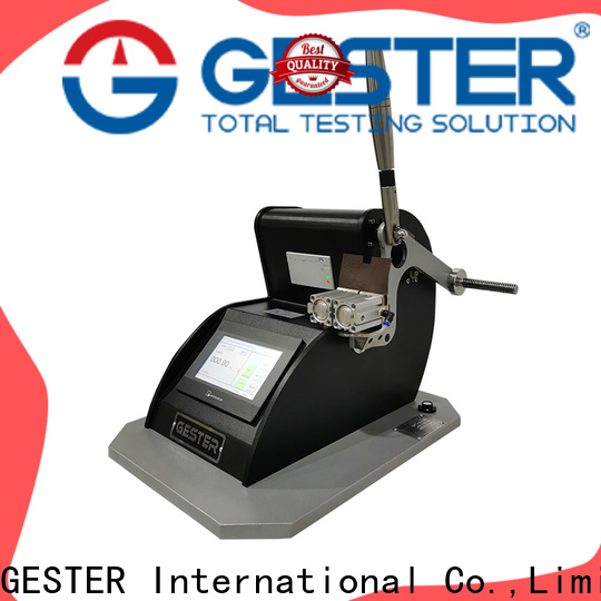 GESTER Instruments latest zipper tester supply for test
