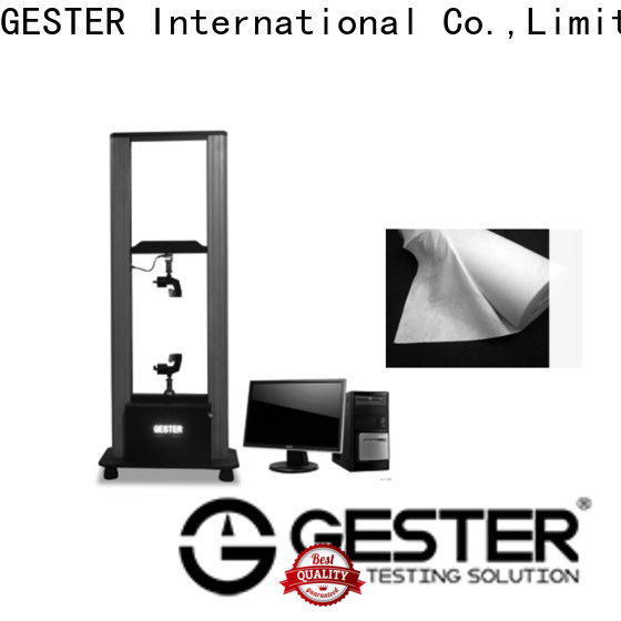 GESTER Instruments hydraulic zipper rotation test machine company for lab