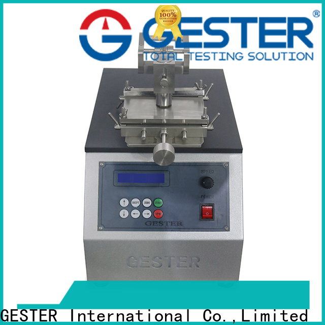 GESTER Instruments abrasion testing supply for shoes