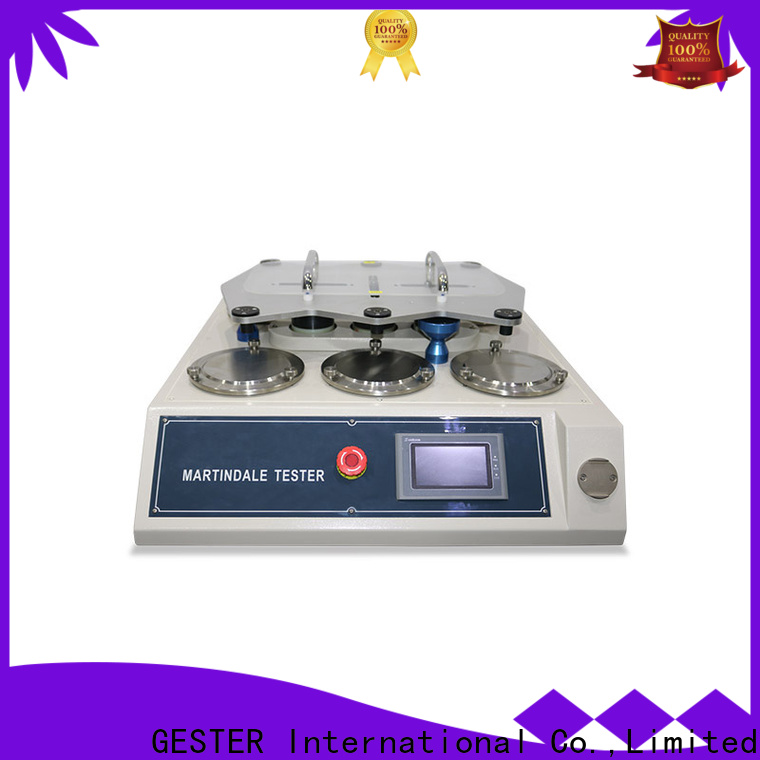 GESTER Instruments New Rotary Drum Abrasion Tester for business for footwear